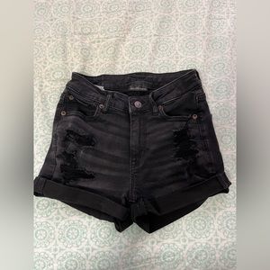 American Eagle black shorts